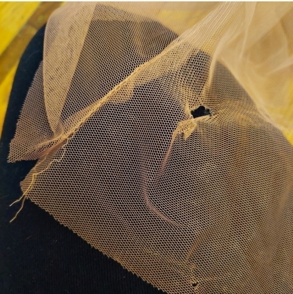 FASHION NOVA Work The Runway Blush Tulle Maxi Backless Dress - Picture 13 of 16